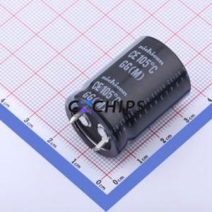 LGG2D561MELZ30 <b>Snap</b>-in Aluminum Electrolytic Capacitor Through hole Component (THT),D22xL30mm 560uF 20% 200V 10mm - Product Image 2