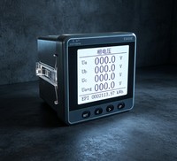 EASTSONG ES600E-S Meteran Daya Tiga Fasa Kelas 0.2S kWh Harmonik 2-31 4DI 2DO Output Pulsa RS485 Modbus RTU LCD IP65