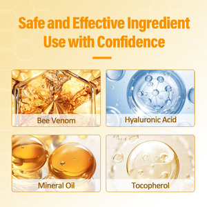 Crème corporelle apaisante pour les articulations et les os, à base de venin d'abeille naturel, à absorption rapide, marque privée, pour le dos, le cou, les mains, les genoux - Product Image 4