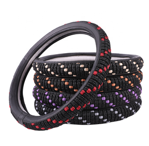 Housse de volant de <span class=keywords><strong>voiture</strong></span>, housse de volant cool, grande taille de véhicule, 36-52 cm, taille personnalisée, logo, <span class=keywords><strong>cadeau</strong></span>, publicité - Product Image 5