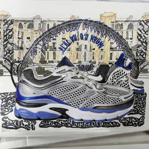 Zapatillas de Running al por Mayor Sin Pedido Mínimo - Cuero Vacuno y Malla Transpirable con Amortiguación Evergreen para Entrenamiento de Maratón - Product Image 2