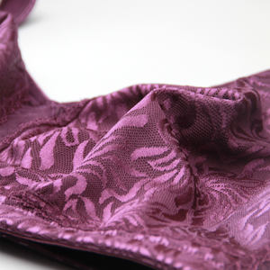 Wholesale Non Padded Wirefree <strong>Bra</strong> Women Sexy Nylon Spandex Full Coverage Wirefree Support <strong>Bra</strong> Only <strong>Bra</strong> Decorated With Lace <strong>Busty</strong> - Product Image 4