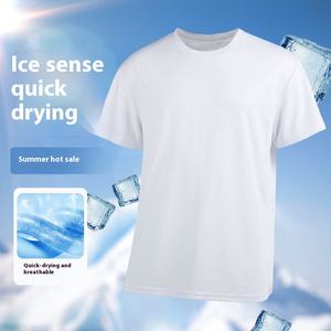 Camiseta de Manga Corta de Secado Rápido para Verano para <span class=keywords><strong>Hombre</strong></span> de Gran Venta Li. Hanton 180 Gramos con Patrón Sólido para Venta al Por Mayor en <span class=keywords><strong>Amazon</strong></span> - Product Image 3