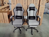 2025 nouveaux meubles de salle de jeu chaise de jeu en tissu lombaire réglable