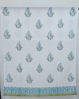 Magnifique rideau ondulé en coton à motif uni, taille 7 pieds, léger, personnalisable, occultation totale de la lumière, toutes saisons, style rayé pour
