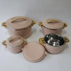 自助餐保暖器火锅不锈钢隔热锅形状碗食物保暖火锅砂锅套装隔热砂锅