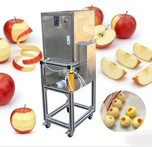 Machine électrique automatique intégrée pour peler, écaler et séparer les pommes - Product Image 2