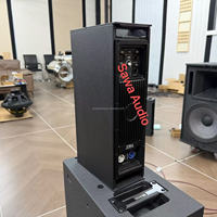 TT 515-A Enceinte active professionnelle double 5 pouces 2 voies, enceintes colonne amplifiées, petit système de sonorisation Line Array