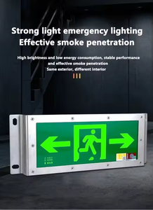 IP65 Wiederauf ladbare Not-<span class=keywords><strong>LED</strong></span>-Leuchte Eingebaute Batterie Einbau-Notausgang schild