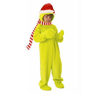 Disfraz de Navidad Fiesta de Halloween Traje de ladrón verde para niños Disfraz de maestro Furley verde - Product Image 1
