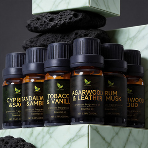 Huiles parfumées pour hommes, huiles essentielles d'aromathérapie pour diffuseur, bois de santal, cèdre, cologne, tabac, rhum, huiles d'aromathérapie, cadeau - Product Image 2