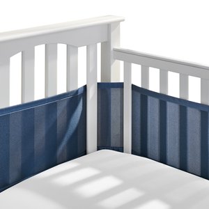 Protector de Cama para Bebés y Niños Pequeños, Personalizado, Suave, Transpirable, con Malla de Seguridad - Product Image 3