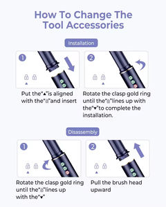 <span class=keywords><strong>Fer</strong></span> à boucler automatique DY de qualité supérieure, moteur >110 000 tr/min, 3 vitesses, multifonctionnel, portable, avec tous les accessoires et enveloppeurs - Product Image 4