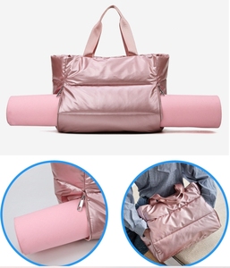 Mode personnalisée, <span class=keywords><strong>grand</strong></span> <span class=keywords><strong>sac</strong></span> à main <span class=keywords><strong>matelassé</strong></span> et bouffant pour femmes, rembourrage souple en duvet pour l'hiver, sacoche en treillis, <span class=keywords><strong>sac</strong></span> fourre-tout pour femmes - Product Image 4