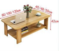 WDF tables de haute qualité basses salon table basse muebles de salon table en bambou pour usage domestique