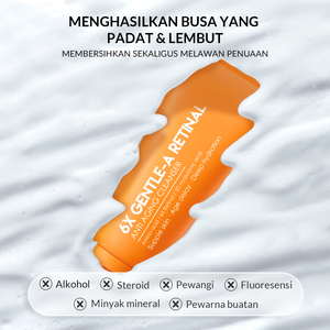 <span class=keywords><strong>Nettoyant</strong></span> <span class=keywords><strong>Visage</strong></span> Anti-Âge Puissant 6X aux Acides Aminés Organiques pour un Nettoyage Quotidien, Nettoyage en Profondeur des Pores et Hydratation - Product Image 3