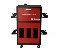 Machine d'alignement de roues 3D personnalisée Precision4tech, marque PRECISION avec caméra