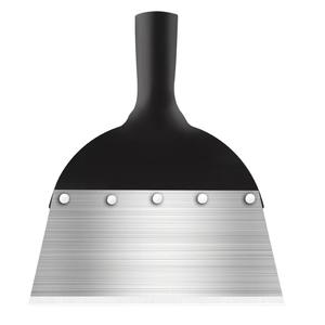 Pelle en acier au manganèse de 23 cm de largeur et 12,5 cm de longueur pour le décapage du plâtre mural et le nettoyage des sols - Product Image 2