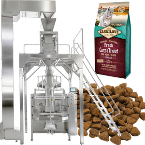 Machine d'emballage verticale automatique à grande vitesse <span class=keywords><strong>pour</strong></span> sachets de nourriture <span class=keywords><strong>pour</strong></span> animaux de compagnie (nourriture <span class=keywords><strong>pour</strong></span> chats, nourriture <span class=keywords><strong>pour</strong></span> chiens) - Product Image 1