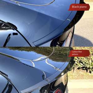 Aplicable a <span class=keywords><strong>2020</strong></span> + Tesla modelo Y ala trasera ala superior alerón fijo pegatina de coche modificación transfronteriza - Product Image 5