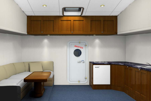 Рабочий катер Grandsea 19 м из стекловолокна, высокоскоростной пилотно-патрульный катер с дизельным двигателем, 27 узлов, вместимость 8 человек, в продаже - Product Image 6