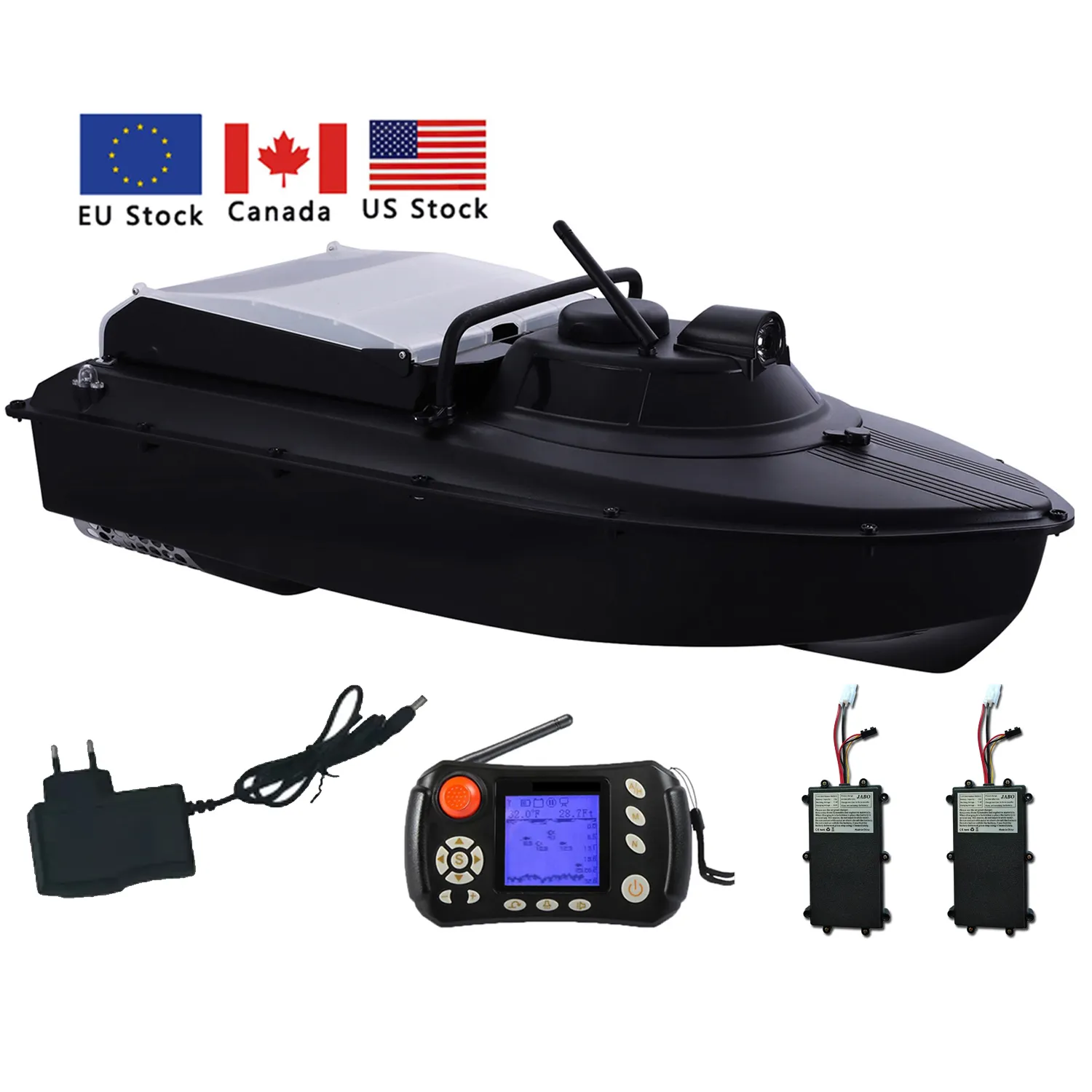 JABO2ag 2bg sonar fish finder fishing bait boat with gps autopilot