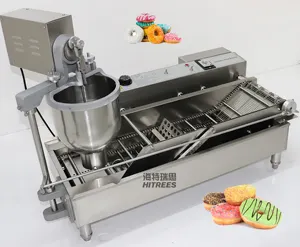Popular Electric Automatic Donut Machine Production Line Mini Donut Making Machines For Sale