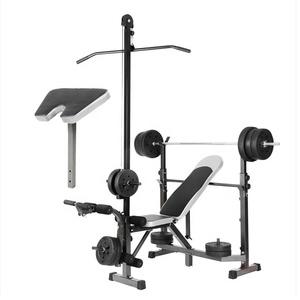 Multifunctional Folding <strong>Weight</strong> <strong>Lifting</strong> <strong>Bench</strong> Press Leg Curl Multi Station <strong>Weight</strong> <strong>Bench</strong> - Product Image 3