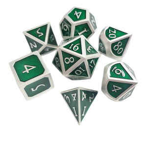 2025 dés personnalisés rétro donjons et dragons dés mdn jeu de dés en métal jeu de société D4 D6 D8 D10 D10 <span class=keywords><strong>D12</strong></span> D20 - Product Image 4