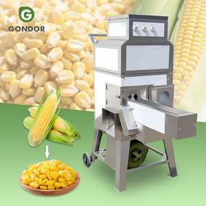 Pelador comercial de cáscara de maíz dulce, pelador comercial tierno fresco, máquina de diagrama de desgranadora de maíz cortado - Product Image 1