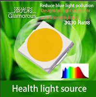 Source d'éclairage led haute cri 5730 smd 5730 2835, 5730 v 98 Ra, haute luminosité 0.5W, protection des yeux, lumière blanche