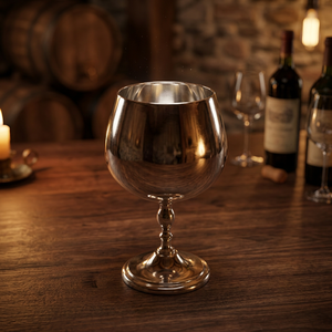 Silver Plated Brass Luxury Durable <b>Goblet</b> for Party Use - Product Image 2