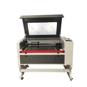 acrylic cutter cnc machine Suppliers-60w 80w 100w 130w laser cutter Acrylic mini cnc laser engraving machine 6090 with rotary for glass cup
