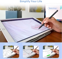 Vente en gros Stylets numériques intelligents actifs à pointe fine universels pour iPhone iPad Pro Air Mini et autres tablettes