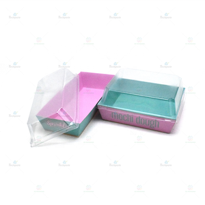 <span class=keywords><strong>Suchi</strong></span> Box Boîtes à emporter Récipient alimentaire de riz en papier kraft pour poulet frit Boîtes d'emballage alimentaire de restaurant - Product Image 6