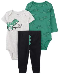 Ropa para Bebés Recién Nacidos, Niños y Niñas, de 3, 6, 9, 12 y 18 <span class=keywords><strong>Meses</strong></span>, Conjunto de Mameluco de Manga Corta y Pantalones Largos, Trajes de Verano para Bebés, Mameluco de Algodón - Product Image 1