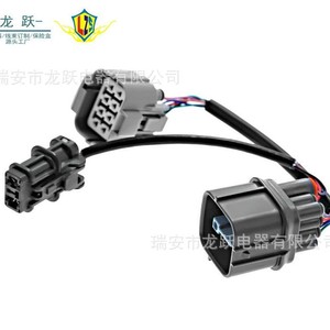 Faisceau de câblage moteur Honda Acura, 10 broches, adaptateur OBD2 vers OBD1, connecteur en plastique gris, pièces automobiles - Product Image 2
