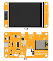 Pantalla ESP32 de 2,8 pulgadas 240*320 2,8 "TFT LCD sin módulo de pantalla táctil Ili9341V controlador IC con interfaz tipo C