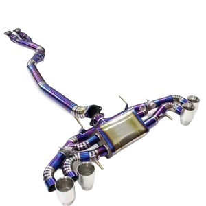 Tubo de <span class=keywords><strong>Escape</strong></span> de Acero Inoxidable 304 de 1.5 mm para <span class=keywords><strong>Nissan</strong></span> <span class=keywords><strong>GTR</strong></span>/GT-R R35 3.8T, Tubo de <span class=keywords><strong>Escape</strong></span> Valvetronic con Silenciador - Product Image 2