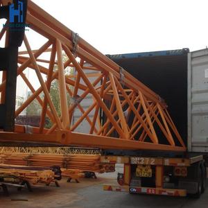 Equipo de construcción de contrapeso de grúa torre plana 6015 de 8 toneladas de China con cargas máximas - Product Image 6