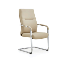 Chaise de bureau exécutive en cuir PU, plusieurs styles, 360° °   Base métallique rotative adaptée à une utilisation à long terme