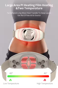 Nueva reducción eléctrica <span class=keywords><strong>de</strong></span> vibración multifunción inalámbrica para reducir el vientre, cinturón adelgazante, máquina <span class=keywords><strong>de</strong></span> masaje Abdominal <span class=keywords><strong>de</strong></span> cintura para quemar grasa - Product Image 6