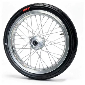 Kit de Ruedas Supermoto CNC Surron Light Bee LBX de <span class=keywords><strong>17</strong></span> Pulgadas, Cromado Plateado, Aluminio Billet, Piezas de Mejora Premium para <span class=keywords><strong>Moto</strong></span> Eléctrica - Product Image 3