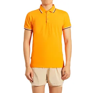 短袖透气运动服定制网球服高品质高尔夫马球运动服男士马球衫