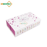 Boîte cadeau en papier personnalisée pour macarons et biscuits de pâtisserie, avec tiroir coulissant