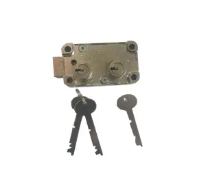 Double lock LS-712 copper convenient operation mechanical lock for safe box/hold-all/file cabinet/metal case/Bank