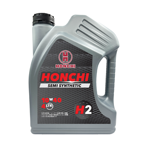 น้ำมันเครื่องรถยนต์กึ่งสังเคราะห์4L 10W40 honchi ได้รับการรับรองจากผู้ผลิตน้ำมันหล่อลื่นและน้ำยาทำความสะอาดมอเตอร์ - Product Image 1