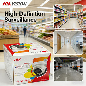 Caméra réseau tourelle fixe <span class=keywords><strong>Hikvision</strong></span> DS-2CD2367G3-LI(2U)Y 6 MP Smart Hybrid Light avec ColorVu, détection de personnes et de véhicules, audio - Product Image 3