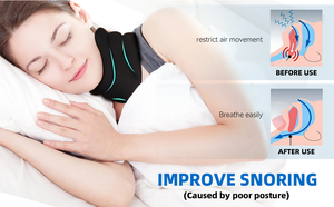 गर्दन दर्द राहत नींद के लिए गर्भाशय ग्रीवा कॉलर गर्दन ब्रश, नरम फोम गर्दन समर्थन रीढ़ में दर्द और दबाव से राहत देता है, - Product Image 6