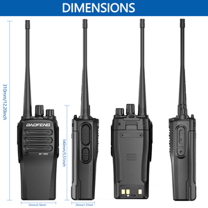 Baofeng BF-1909 cầm tay UHF Walkie Talkie hai chiều băng tần kép 10W đài phát thanh Loại-C sạc dài 15km chất lượng tốt thông tin liên lạc - Product Image 2